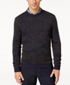 Tasso Elba Men's Faux Suede Elbow Patch Lux Sweater, Only At Macy's