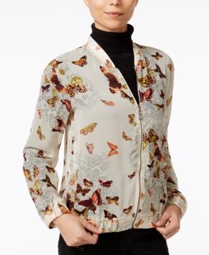 Fair Child Butterfly-print Bomber Jacket