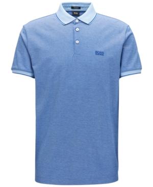 Boss Men's Tipped Cotton Polo