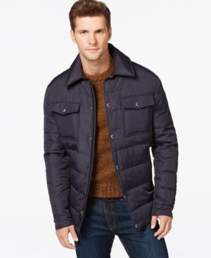 Ryan Seacrest Distinction Down Cpo Shirt Jacket