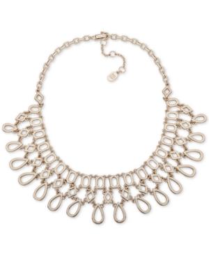 Ivanka Trump Gold-tone Openwork Statement Necklace, 16 + 3 Extender