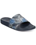 Kenneth Cole Reaction Men's Palm-print Slide Sandals Men's Shoes