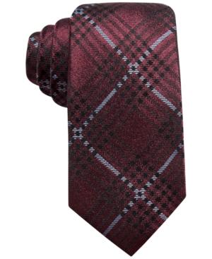Ryan Seacrest Distinction Men's Studio Plaid Silk Tie, Created For Macy's