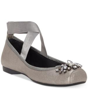 Jessica Simpson Miaha Embellished Ballet Flats Women's Shoes