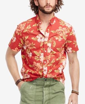Denim & Supply Ralph Lauren Floral-print Poplin Sport Shirt