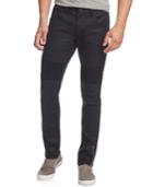 Inc International Concepts Men's Moto Matrix Skinny Jeans, Created For Macy's