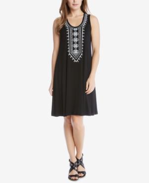 Karen Kane Embroidered Shift Dress