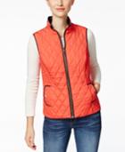 Charter Club Reversible Quilted Vest, Only At Macy's