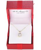 Trumiracle Diamond Pendant 18 Necklace In 14k Gold, Rose Gold Or White Gold (1/2 Ct. T.w.)