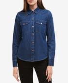 Calvin Klein Jeans Western Cotton Denim Shirt