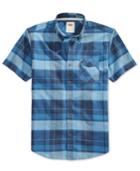 Levi's Men's Short-sleeve Plaid-print Shirt