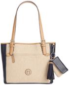 Giani Bernini Contrast Tote, Only At Macy's