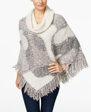 Inc International Concepts Cowl-neck Poncho, Only At Macy's