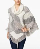 Inc International Concepts Cowl-neck Poncho, Only At Macy's
