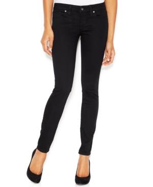 Guess Power Low-rise Silicone Wash Skinny Jeans