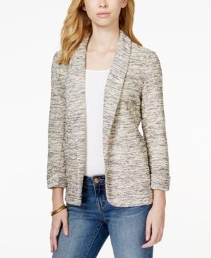 Maison Jules Knit Open-front Blazer, Only At Macy's
