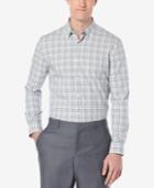 Perry Ellis Men's Multi-plaid Long-sleeve Shirt
