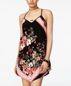 Be Bop Juniors' Handkerchief-hem Slip Dress