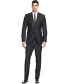 Boss Hugo Boss Black Solid Trim-fit Suit