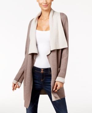 Inc International Concepts Reversible Open-front Cardigan, Only At Macy's