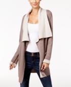 Inc International Concepts Reversible Open-front Cardigan, Only At Macy's