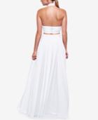 Fame And Partners 2-pc. Halter Maxi Dress