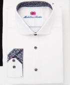 Michelsons Of London Men's Slim-fit Performance Solid Dress Shirt