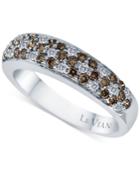 Le Vian Diamond Flower Band (3/4 Ct. T.w.) In 14k White Gold