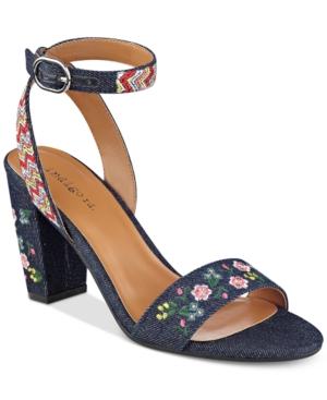 Indigo Rd. Badie Embroidered Dress Sandals Women's Shoes