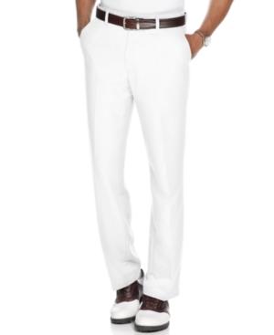 Greg Norman Golf Pants, 5 Iron Flat Front Pants