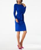 Inc International Concepts Tie-waist Dress, Created For Macy's
