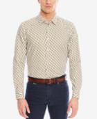 Boss Men's Slim-fit Button-down Cotton Shirt