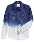 Guess Men's Laguna Bleached Cotton Shirt