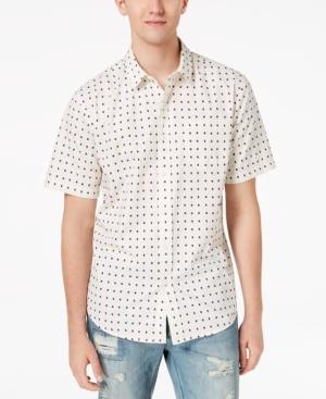 American Rag Men's Shadowed Squares Shirt, Created For Macy's