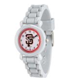 Gametime Mlb San Francisco Giants Kids' Gray Plastic Time Teacher Watch