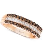 Le Vian Chocolatier Diamond Band (3/4 Ct. T.w.) In 14k Rose Gold