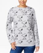 Peanuts Juniors' Snoopy Printed Sweatshirt