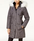 Madden Girl Juniors' Faux-fur-trim Parka, A Macy's Exclusive
