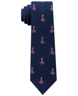 Tommy Hilfiger Men's Ice Skate Conversational Slim Silk Tie