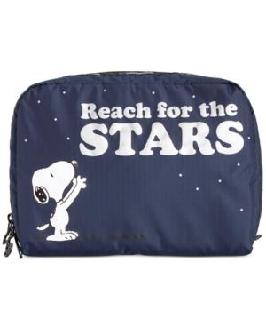 Lesportsac Peanuts Extra Large Rectangular Cosmetics Case