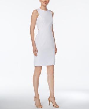 Calvin Klein Cutout Compression Sheath Dress