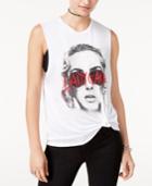 Lady Gaga Joanne Tour Juniors' Sunglasses-print Muscle Tank