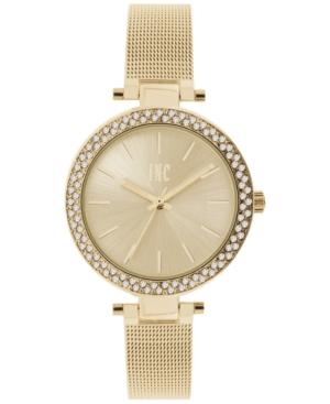 Inc International Concepts Women's Gold-tone Or Stainless Steel Mesh Bracelet Watch 36mm In035g, Only At Macy's