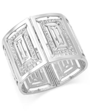Inc International Concepts Pave Framed Stretch Bracelet, Only At Macy's