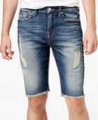 Guess Men's Distressed Denim Shorts