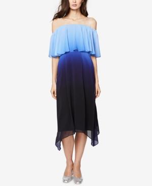 Rachel Rachel Roy Off-the-shoulder Ombre Midi Dress