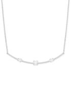 Swarovski Silver-tone Crystal Necklace