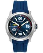 Citizen Unisex Us Open Series Blue Strap Watch & Interchangeable Blue/red Nato Strap 43mm Aw2010-01l