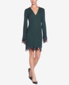 Catherine Catherine Malandrino Pernilla Lace-trim Sheath Dress