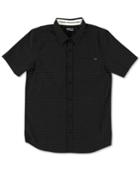 O'neill Men's Inked Circle-dot-print Short-sleeve Shirt